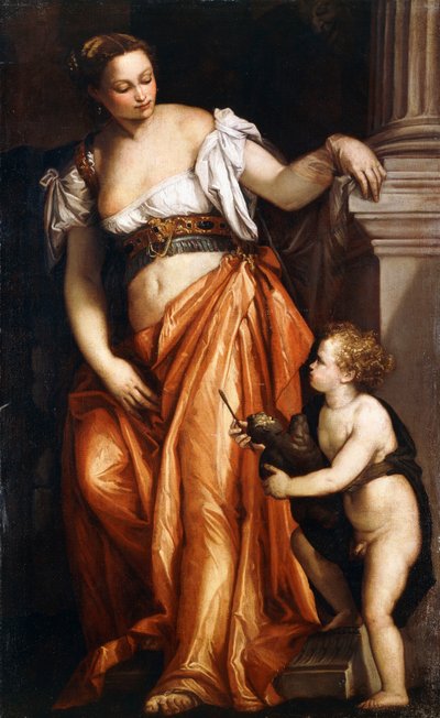 Une personnification de la Sculpture, vers 1557-59 - Veronese