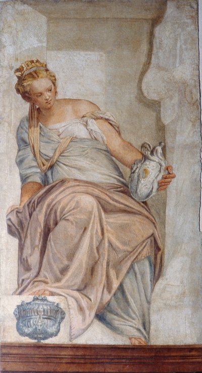 Tempérance, des murs de la sacristie - Veronese