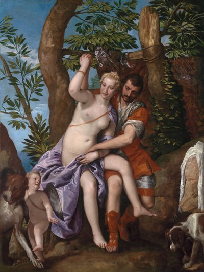 Vénus et Adonis, années 1570 - Veronese