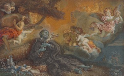 La mort de Saint François Xavier, vers 1750 - Veronica Stern