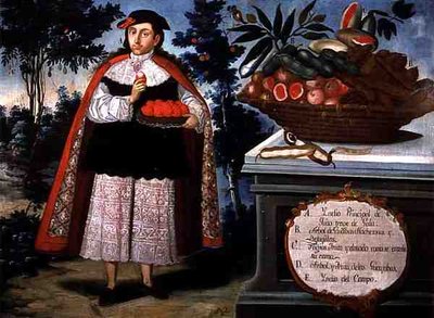 Le chef indien de Quito en tenue de cérémonie - Vicente Alban