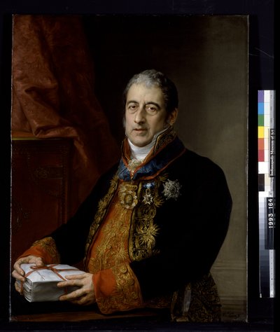 Portrait de Juan Miguel de Grijalba - Vicente Lopez y Portana