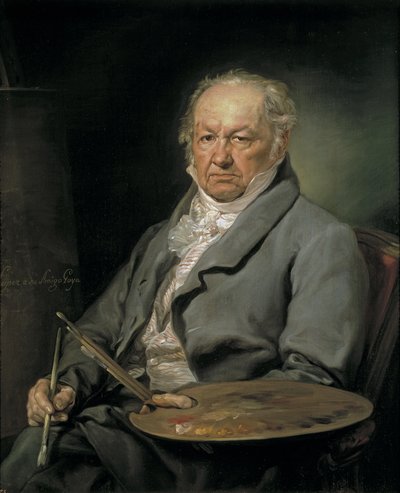 Portrait du peintre Francisco de Goya 1746-1828, 1826 - Vicente Lopez y Portana