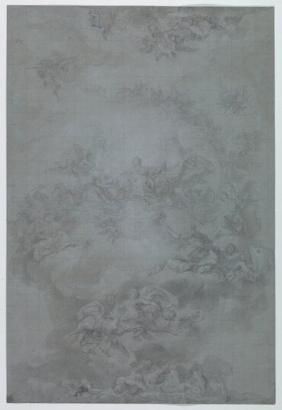 Étude pour la décoration peinte d