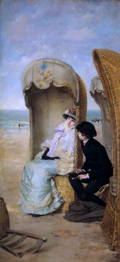 La Confession - Vicente Palmaroli y Gónzalez