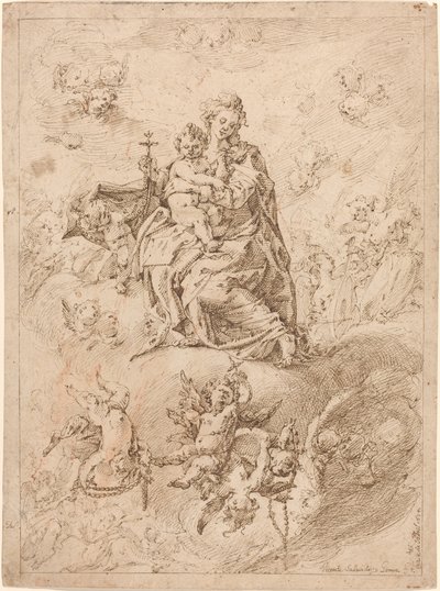 La Madone du Rosaire - Vicente Salvador Gómez