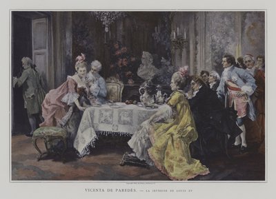 La Jeunesse de Louis XV - Vicente de Parades