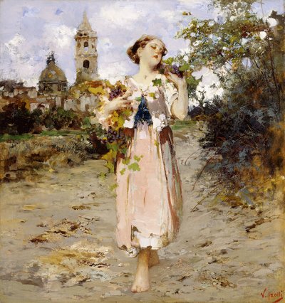 La Récolte des raisins - Vicenzo Irolli