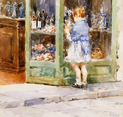 La Fille qui fait du lèche-vitrine - Vicenzo Irolli