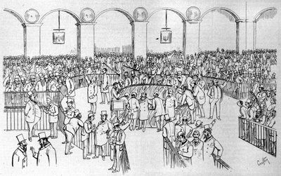 La Bourse de Paris en 1894. - Victor  Geruzez