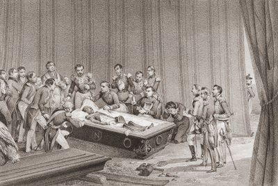 Le corps de Napoléon - Victor (after) Adam