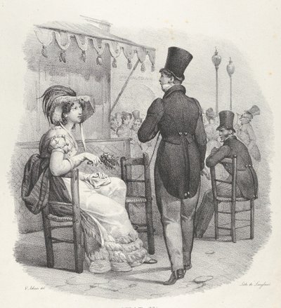 Chap. IV: Elle me regarde! Dieu quel bonheur!, 1824 - Victor Adam