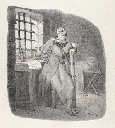Chap. XIII : Ste. Pélagie ! charmant séjour ! Prison de Sainte-Pélagie, un séjour charmant !, 1824 - Victor Adam