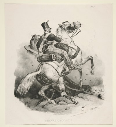 Cheval Cauchois - Victor Adam