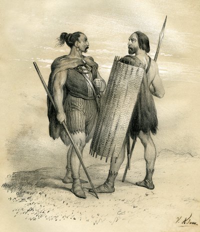 Guerriers francs et sicambres vers l