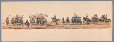 Défilé historique lors du deuxième centenaire de l