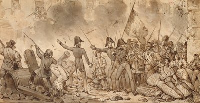 Prise de la caserne de la rue de Babylone, 29 juillet 1830 - Victor Adam