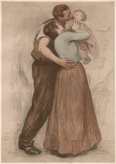 Le Baiser, 1898 - Victor Emile Prouve