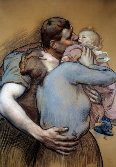 La famille - Victor Emile Prouve