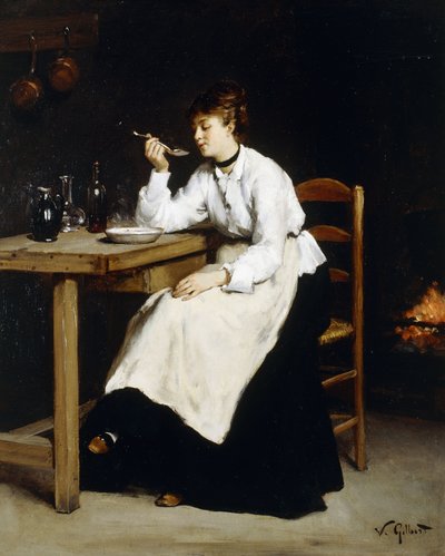 Près du feu - Victor Gabriel Gilbert