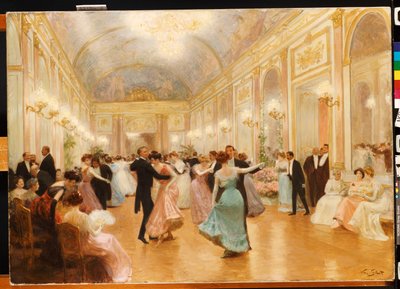 Le Bal - Victor Gabriel Gilbert