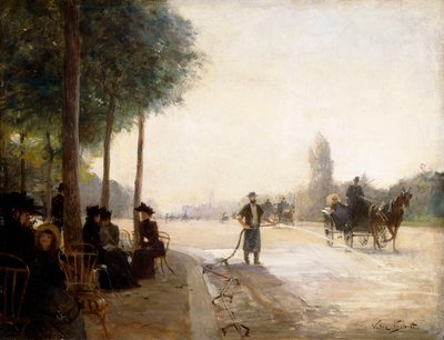 Les Champs-Élysées, Paris - Victor Gabriel Gilbert