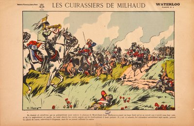 Cuirassiers de Milhaud, Waterloo, c.1920 - Victor Huen