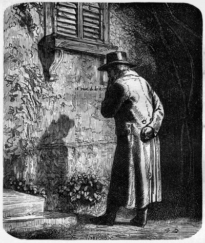 Jean Valjean, illustration du roman "Les Misérables" de Victor Hugo (4ème partie : L
