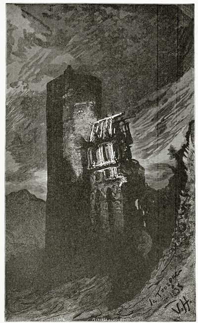 La Tourgue - illustration de Quatre Vingt Treize, 19ème siècle - Victor Hugo