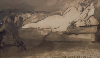 Nu endormi - Victor Hugo