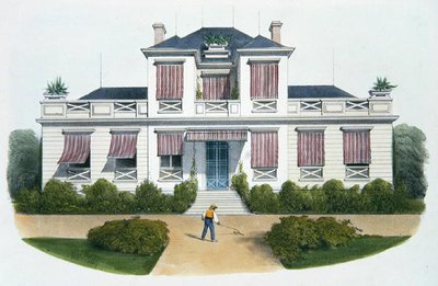 Une villa italienne, illustration de 