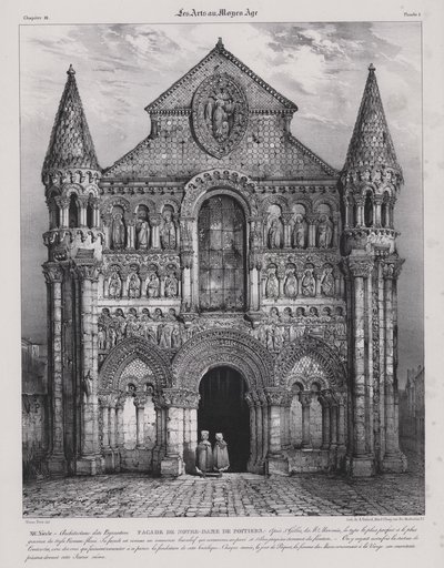Façade romane de l