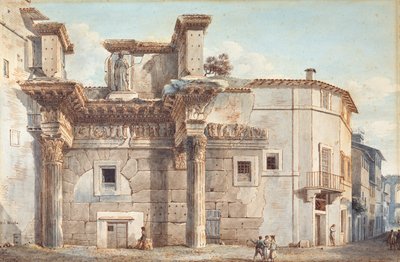 Le Forum de Trajan à Rome - Victor Jean Nicolle