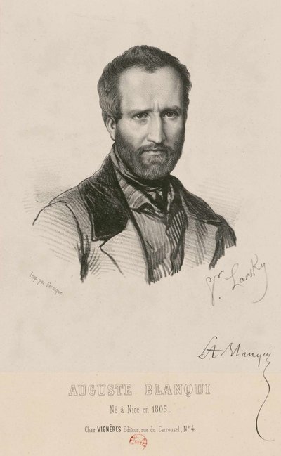 Portrait de Louis-Auguste Blanqui 1805-1881 - Victor Larsky