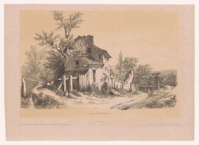 Ferme sur le Mont Valérien - Victor Lefranc