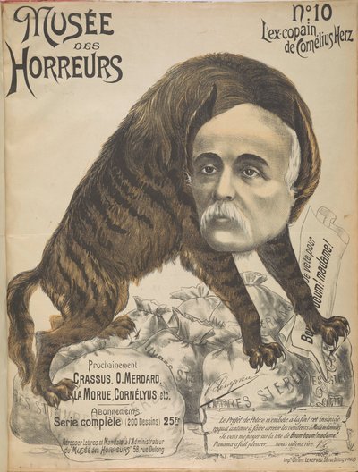 Musée des Horreurs: Georges Clemenceau, 1899 - Victor Lenepveu