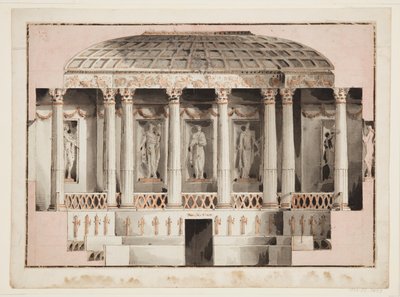 Chambre du Sénat, bâtiment du Parlement, Varsovie, Pologne - Victor Louis