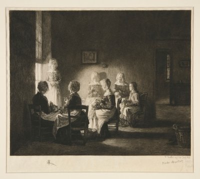 Les Dentellières - Victor Louis Focillon