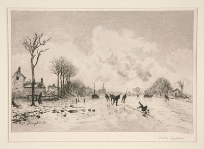 Les Patineurs - Victor Louis Focillon