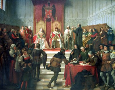 Souverains Catholiques Administrant la Justice - Victor Manzano y Mejorada