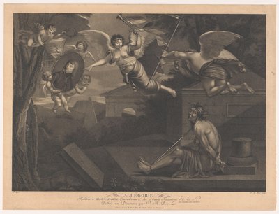 Allégorie sur Napoléon I Bonaparte - Victor Marie Picot