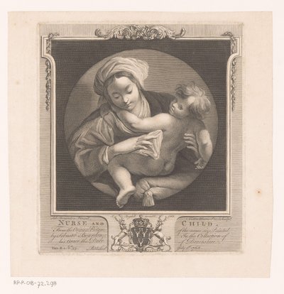 Femme avec enfant - Victor Marie Picot