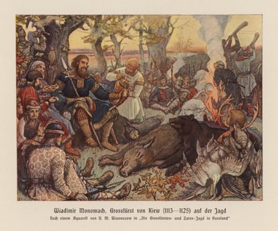 Vladimir II Monomakh, Grand Prince de la Rus