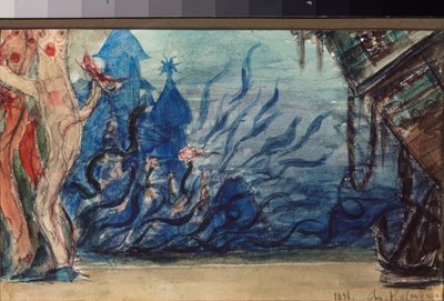 Décor préparatoire pour l