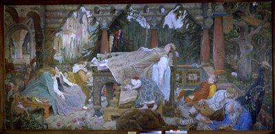 La belle au bois dormant - Victor Mikhailovich Vasnetsov