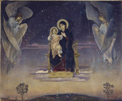La Vierge - Victor Mikhailovich Vasnetsov