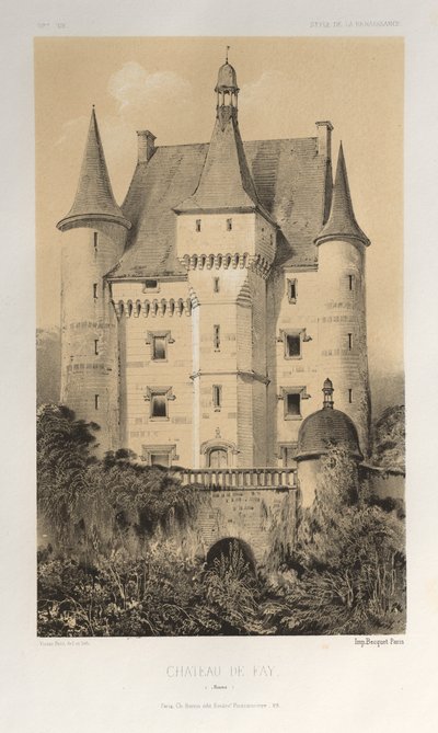 Château De Fay (Maine) - Victor Petit