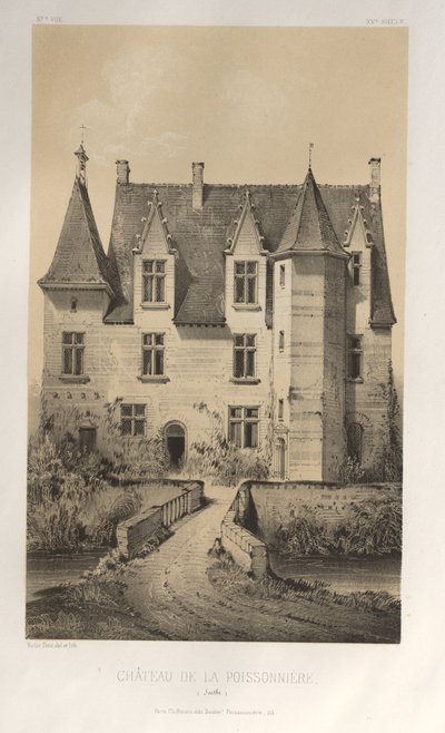 Château De La Poissonnière (Sarthe) - Victor Petit