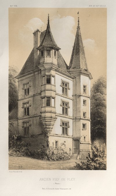 Ancien Fief De Fley (Nièvre) - Victor Petit