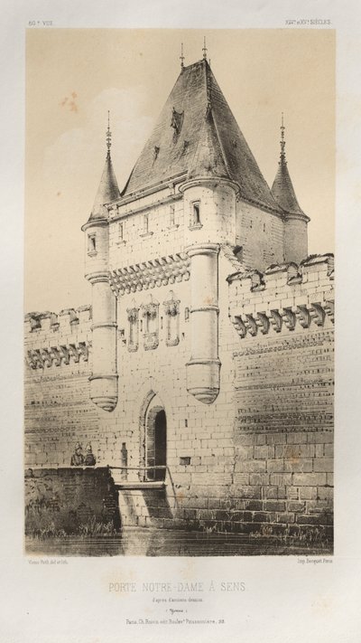 Porte Notre-Dame à Sens d